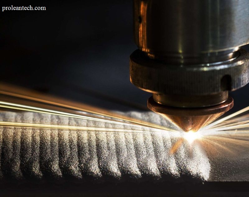laser cladding close-up