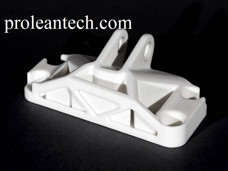 Part with CNC Glass Bead Blasting