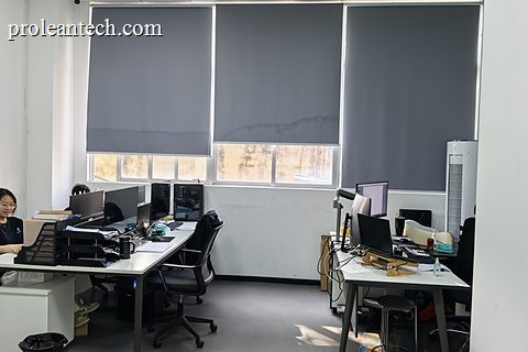 Proleantech engineering office with CAD workstations, where quotations are prepared