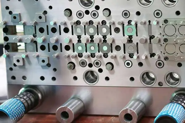 Example of progressive die