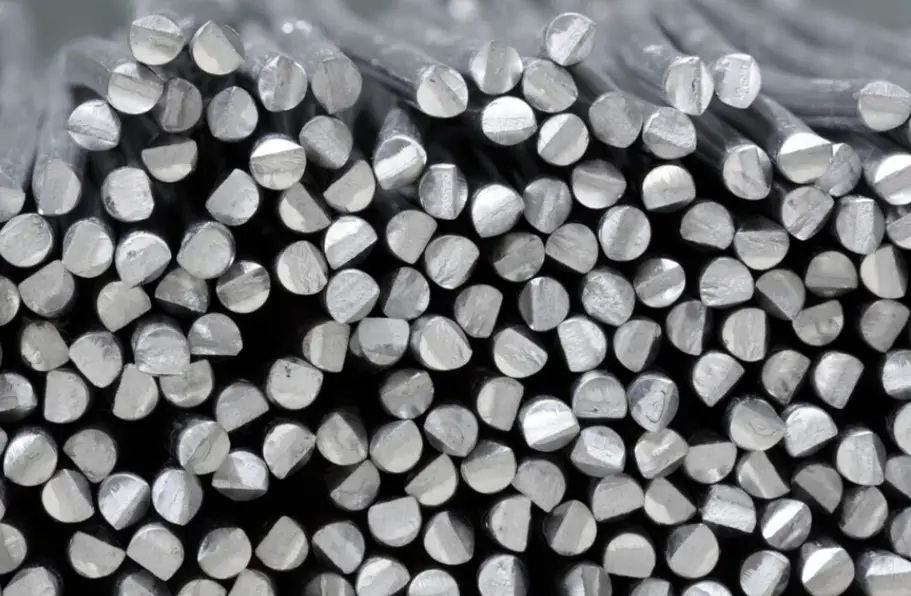 Titanium alloy bar stock, raw material for metal stamping