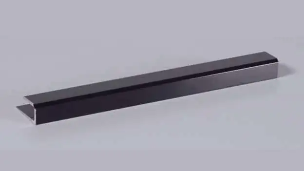 Aluminum part with anodizing surface finish