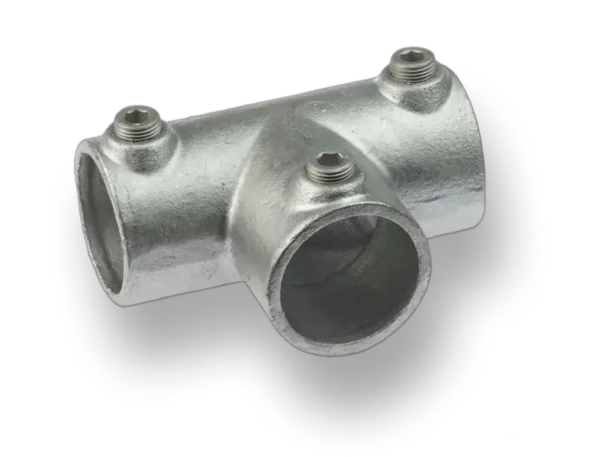 Galvanized steel parts with a bright spangled zinc coating after hot-dip galvanizing