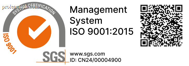 SGS ISO 9001:2015 certification