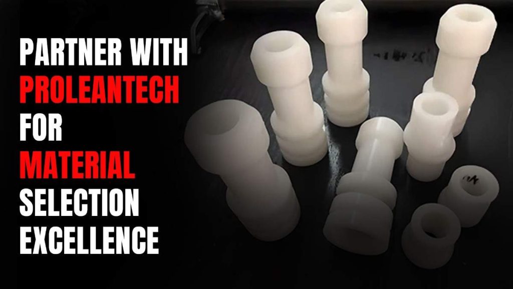 A group of white, intricately shaped plastic or ceramic components.