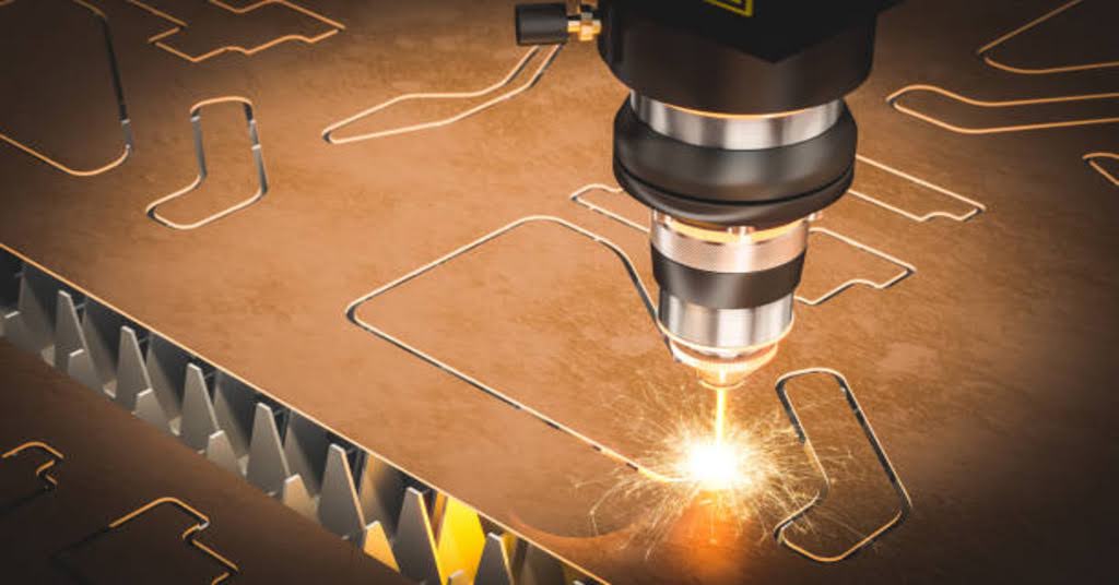 CNC Plasma Cutting Brass Plate