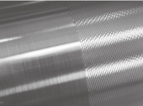 Tool marks on the surface