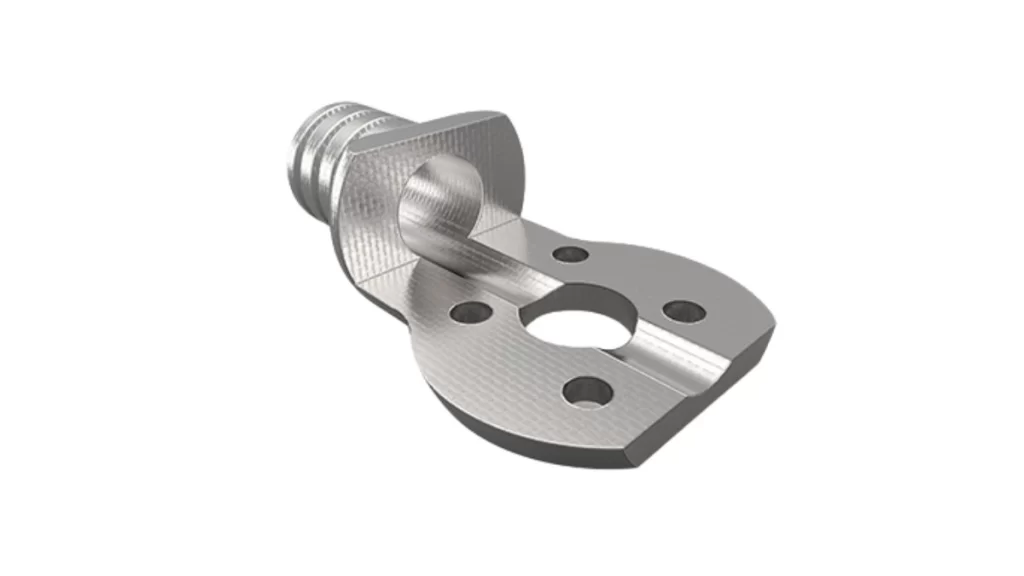 A durable steel part demonstrating resilience structure