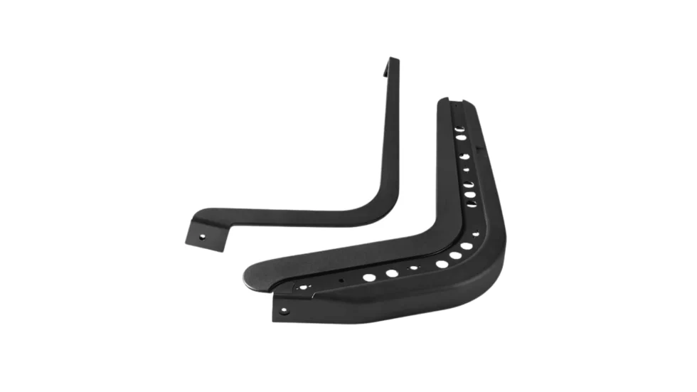 A close of Injection molded product design for aerospace use.