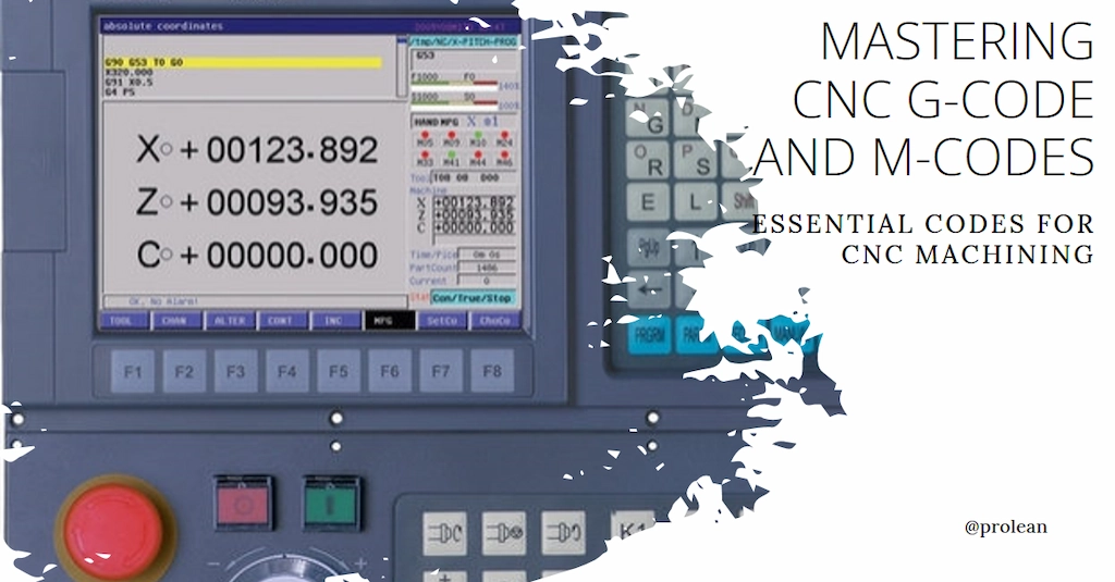 Mastering CNC G-Code and M-Codes for CNC Machining